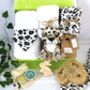 Unisex Pamper Hamper For Mother And Baby, Leopard Print, thumbnail 1 of 6
