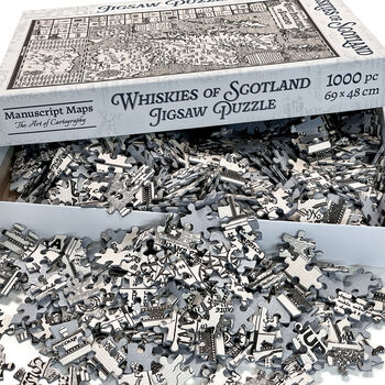 Whisky Map Jigsaw Puzzle 1000 Pieces, 5 of 6