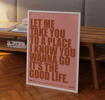 Personalised Lyric Poster, 2 of 9