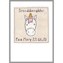 Personalised Unicorn Birthday Card For Girl, thumbnail 3 of 7
