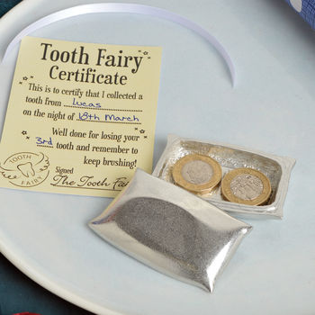 English Pewter Tooth Fairy Pillow Trinket Box, 4 of 8