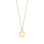Star Token Charm Necklace Gold Vermeil, thumbnail 4 of 8