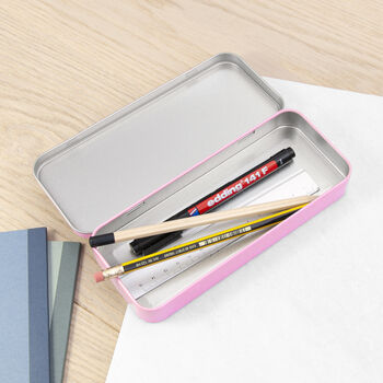 Personalised Girl's Unicorn Pencil Case Tin, 9 of 10