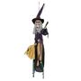 Light Up LED Hanging Witch Halloween Decoration, thumbnail 3 of 4