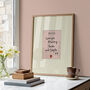 Personalised Love Notes Print, thumbnail 6 of 11