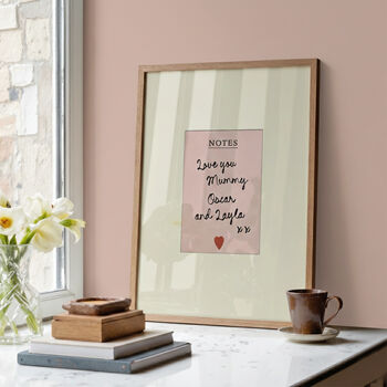 Personalised Love Notes Print, 6 of 11