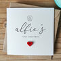 Personalised Your Own Name Christmas Card For Child, Daughter, Son, Niece, Nephew, Handmade Card, thumbnail 1 of 4