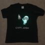 Space Glow In The Dark T Shirt, thumbnail 1 of 3