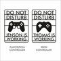 Personalised Do Not Disturb Gaming Sign, thumbnail 5 of 7