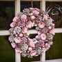 Pink Roses Wreath, thumbnail 1 of 7