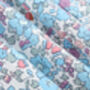 Edith Blue Floral Dress, thumbnail 8 of 9