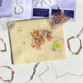 Make Beaded Friendship Bracelets With Freshwater Pearls Kit, 12 of 12