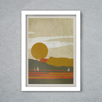 Windermere The Lake Poster Print, 5 of 5