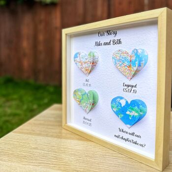 Wedding Gifts For Couples Anniversary Milestone Print, 4 of 7