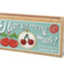 I Love You Cherry Much! Mini Matchbox Cross Stitch Kit, thumbnail 3 of 3