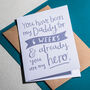 'You Are My Hero' First Father's Day Card, thumbnail 1 of 4