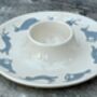 Hare Patterned Egg Cup, thumbnail 1 of 4