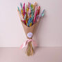 Rainbow Dried Flower Bouquet Gift, thumbnail 6 of 8