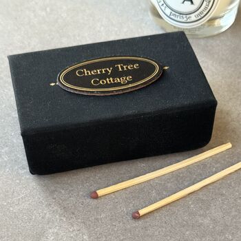 Personalised Refillable English Handmade Matchbox, 4 of 10