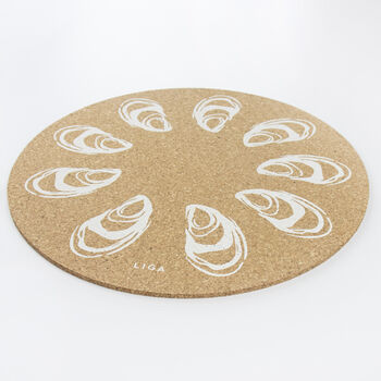 Cork Max Placemat Set Of Two | Oyster, 4 of 6