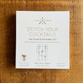 Stitch Your Cocktails Tea Towel, 5 of 7