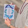 Wild Swimming Poem Greeting Card, thumbnail 2 of 4