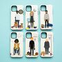 Personalised Female Character Phone Case, thumbnail 7 of 7
