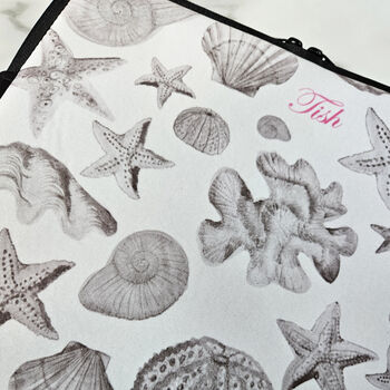 Personalised Seashell Print Laptop Case, 3 of 10