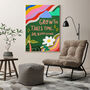 Growth Takes Time Quote Art Print, thumbnail 3 of 3