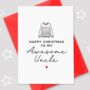 Christmas Jumper Uncle Christmas Card, thumbnail 1 of 2