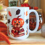 Cosy Reading Pumpkin Mug 15oz, thumbnail 2 of 3