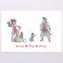 Personalised Pirate Family Print, thumbnail 6 of 11