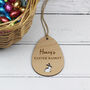 Easter Basket Personalised Wooden Tag, thumbnail 2 of 6