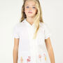 Girl's Personalised Gingerbread Cotton Pj's, thumbnail 1 of 5