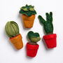 Easy Care Cactus Felt Craft Kit, thumbnail 3 of 10