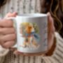 Personalised Beagle Autumn Dog Walk Keepsake Gift Mug, thumbnail 1 of 2