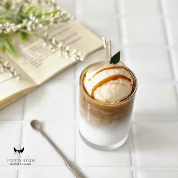 Iced Caramel Latte Candle, 2 of 4
