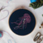 Jellyfish Embroidery Kit, thumbnail 1 of 5