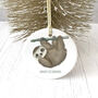 Baby Sloth Bauble, thumbnail 5 of 5