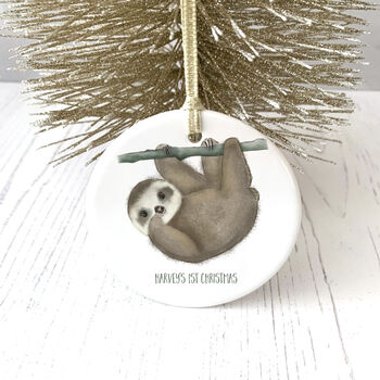 Baby Sloth Bauble, 5 of 5
