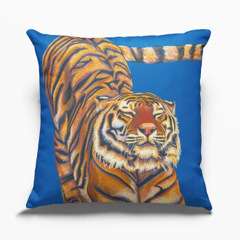 Tiger And Leopard Animal Cushion, 2 of 7