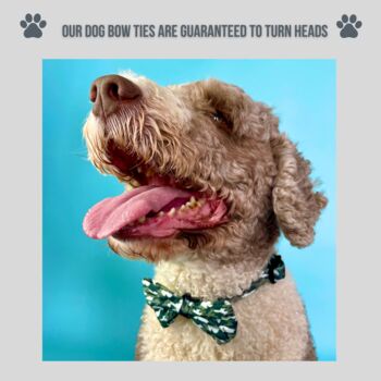 Camouflage Dog Collar Bow Tie, 3 of 6