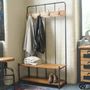 Industrial Vintage Cloakroom Bench, thumbnail 1 of 3