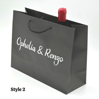 Personalised Paper Gift Bag – Birthday And Wedding Packaging, 3 of 9