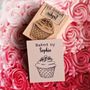 Personalised 'Baked By…' Cupcake Rubber Stamp, thumbnail 1 of 5