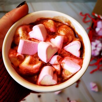 Valentines Day Indulgent Belgian Hot Chocolate Gift Box, 6 of 7