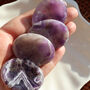 Amethyst Worry Stone For Calm And Clarity, thumbnail 3 of 5