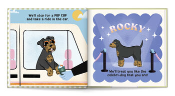 Welcome Fur Baby Personalised Dog Book, 12 of 12