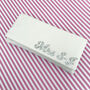 Mrs Initial Bridal Wedding Day Clutch, thumbnail 1 of 5