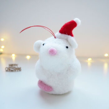 Mouse Christmas Tree Decoration, 5 of 10